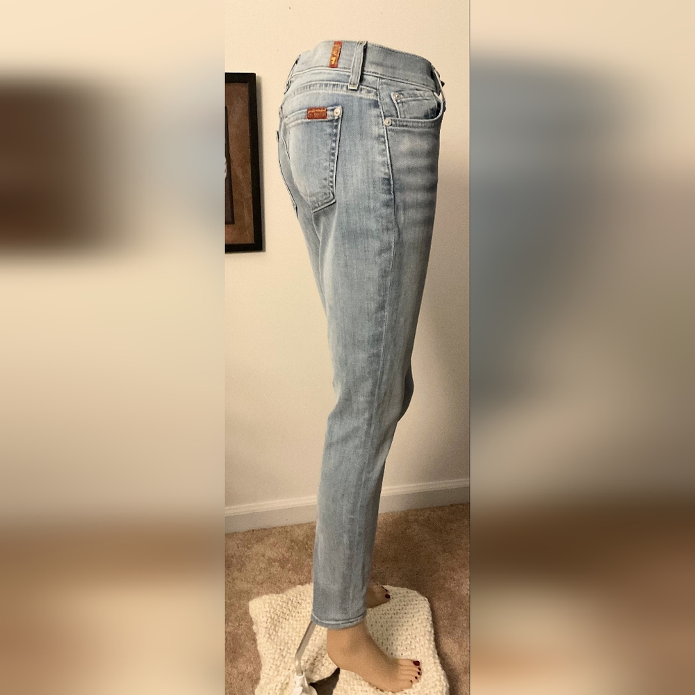 7 For All Mankind NEW with Tag "The Ankle Skinny" Jeans - Picture 7 of 8